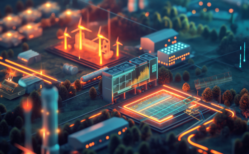 Energy grid mockup