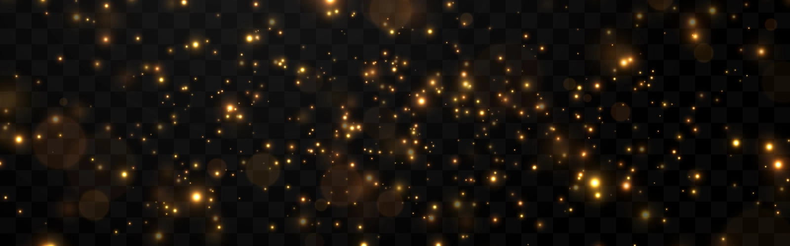 sparkles on black background sparkles on black background