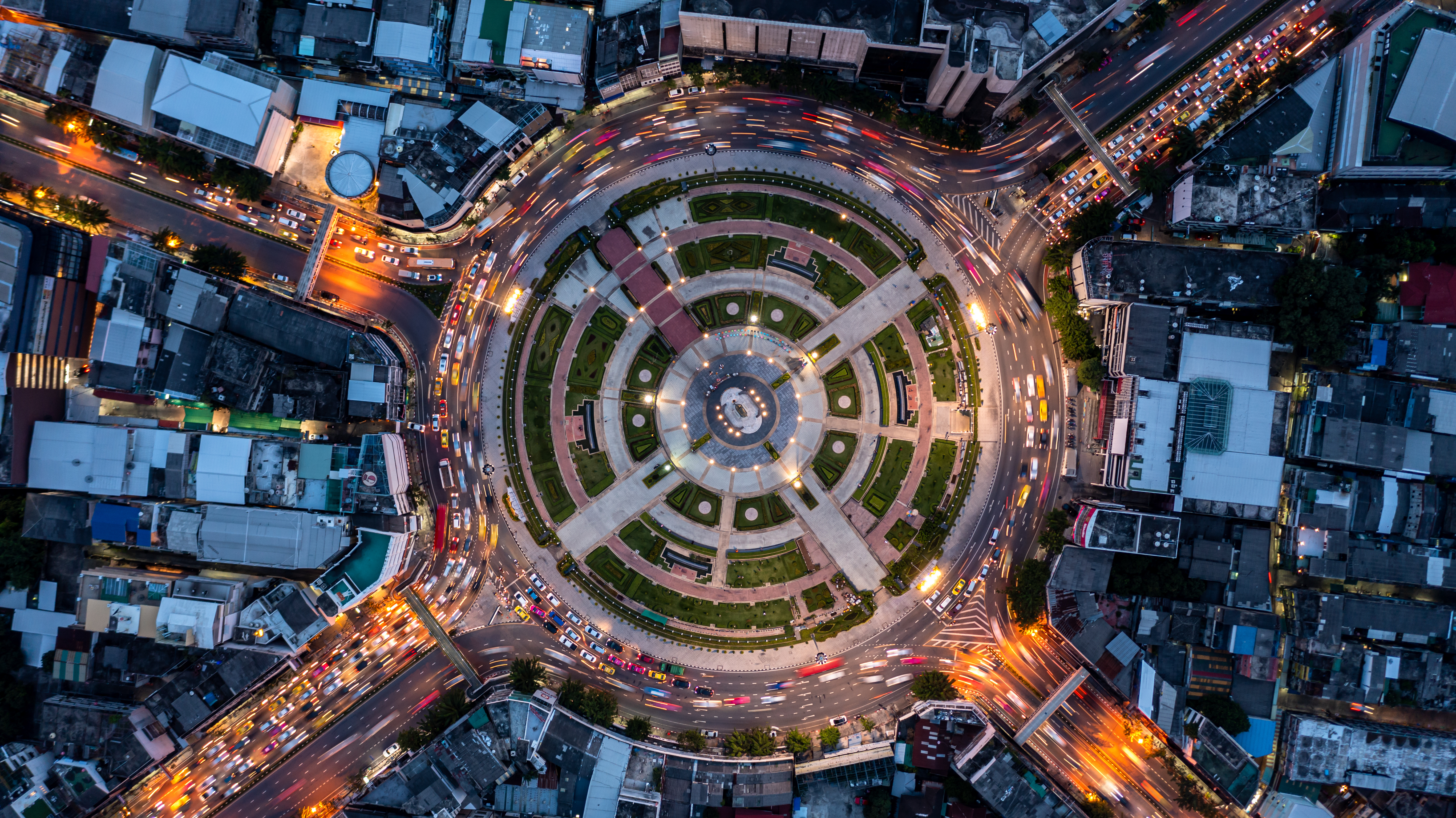 Round about from above 