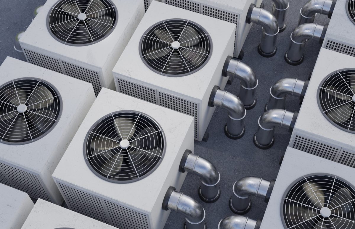 AC units from outside