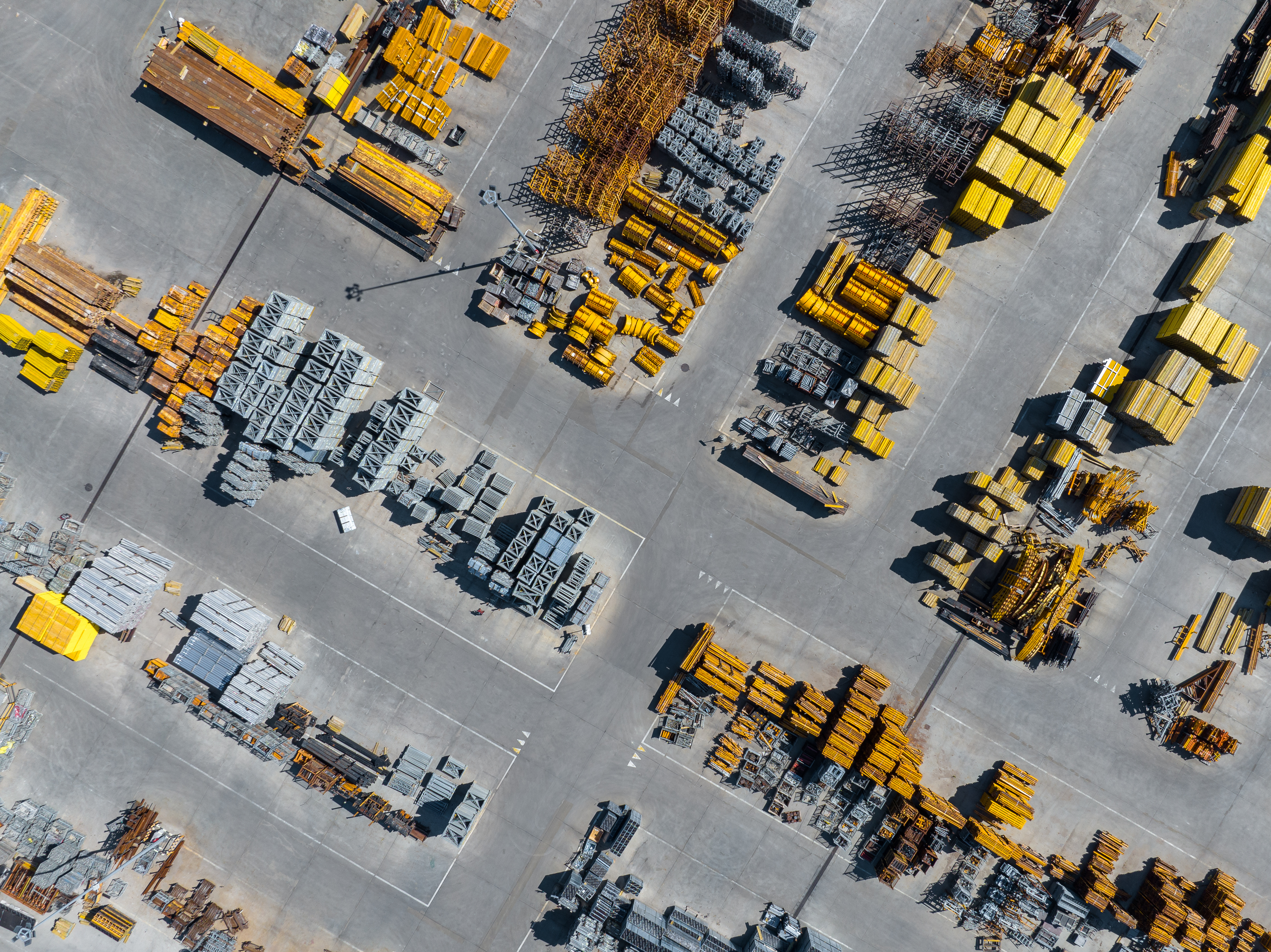 industrials site from above