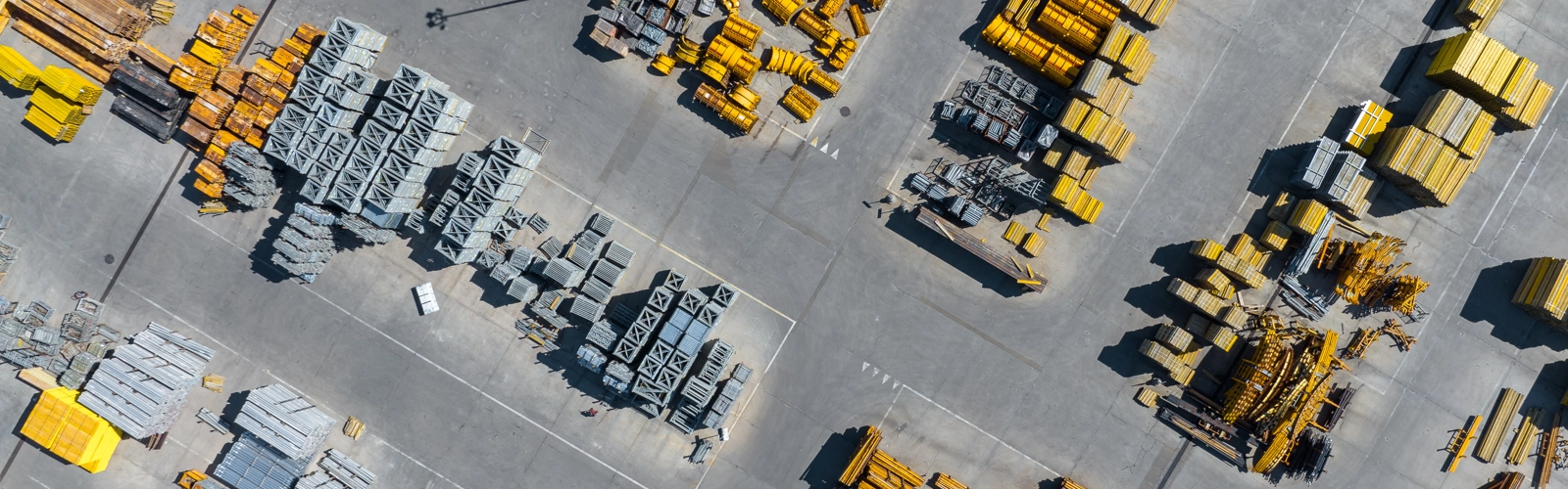 industrials site from above industrials site from above