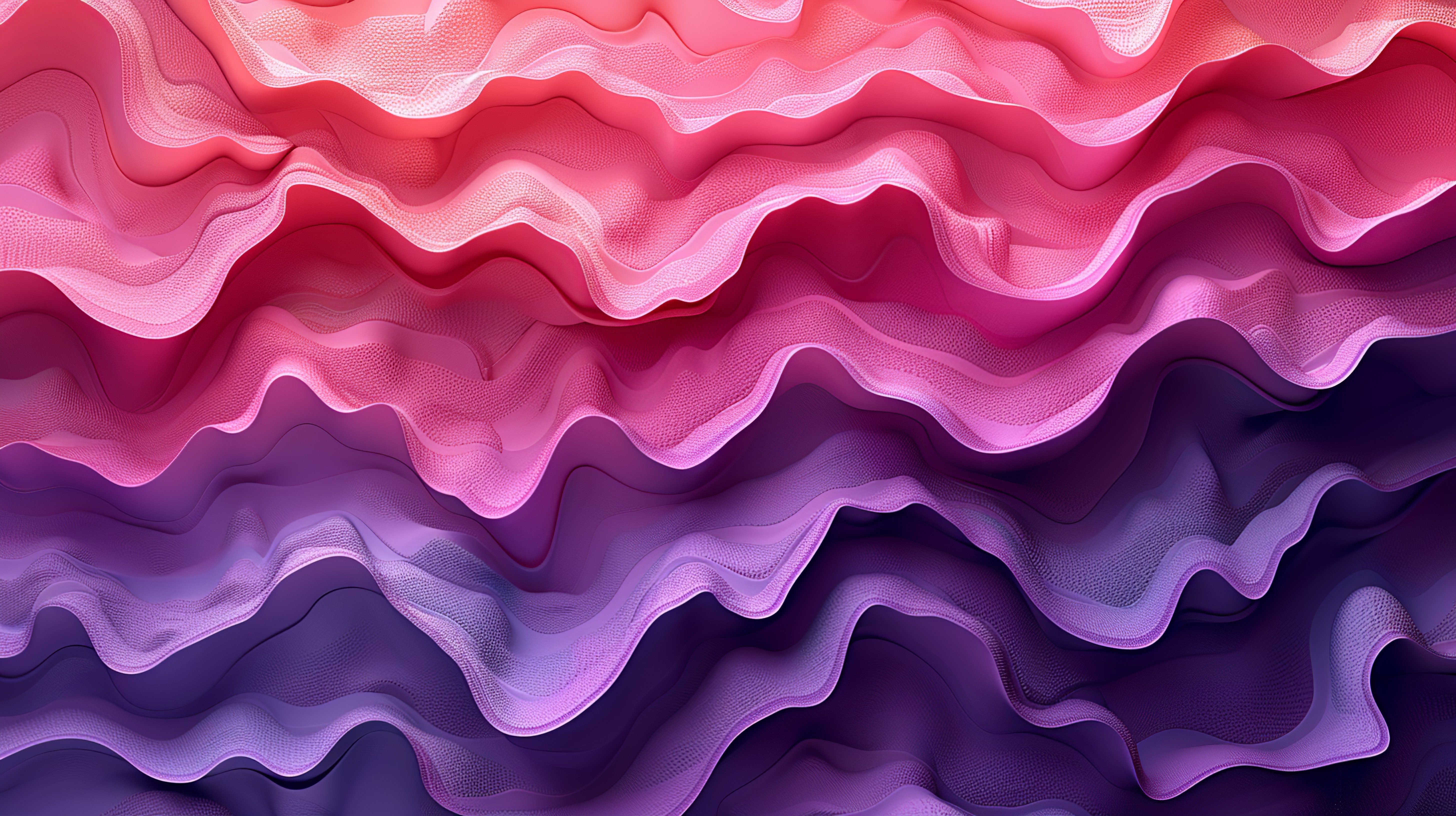 Waves of purple and pink