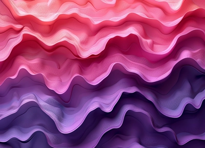 Waves of purple and pink Waves of purple and pink