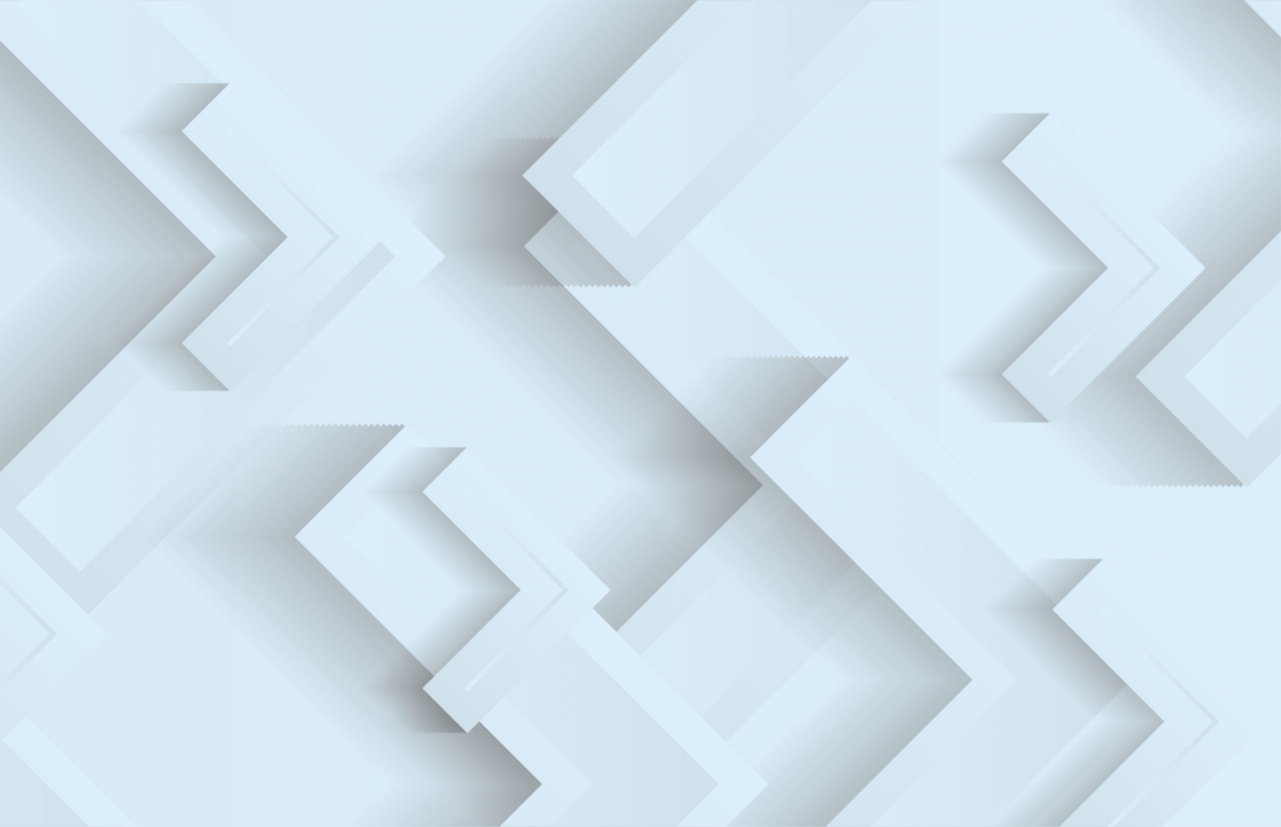 Geometric shapes white