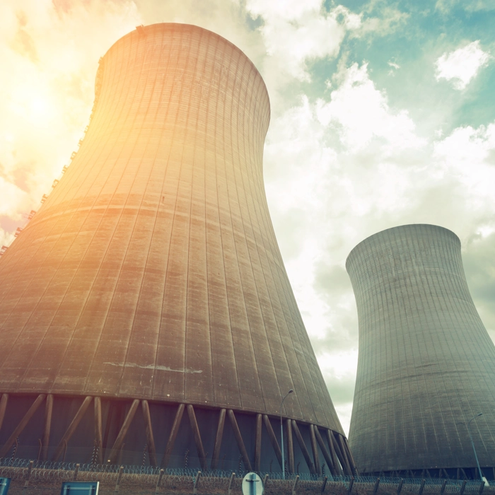 Two nuclear power plants Two nuclear power plants