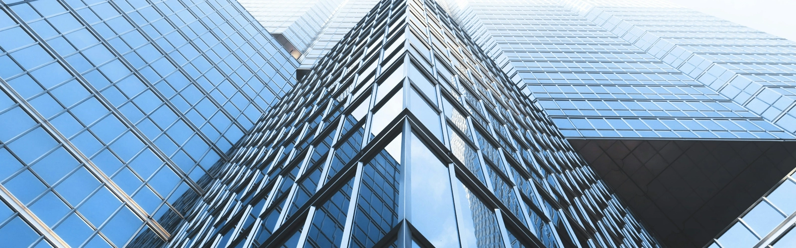 buildings abstract in blue buildings abstract in blue